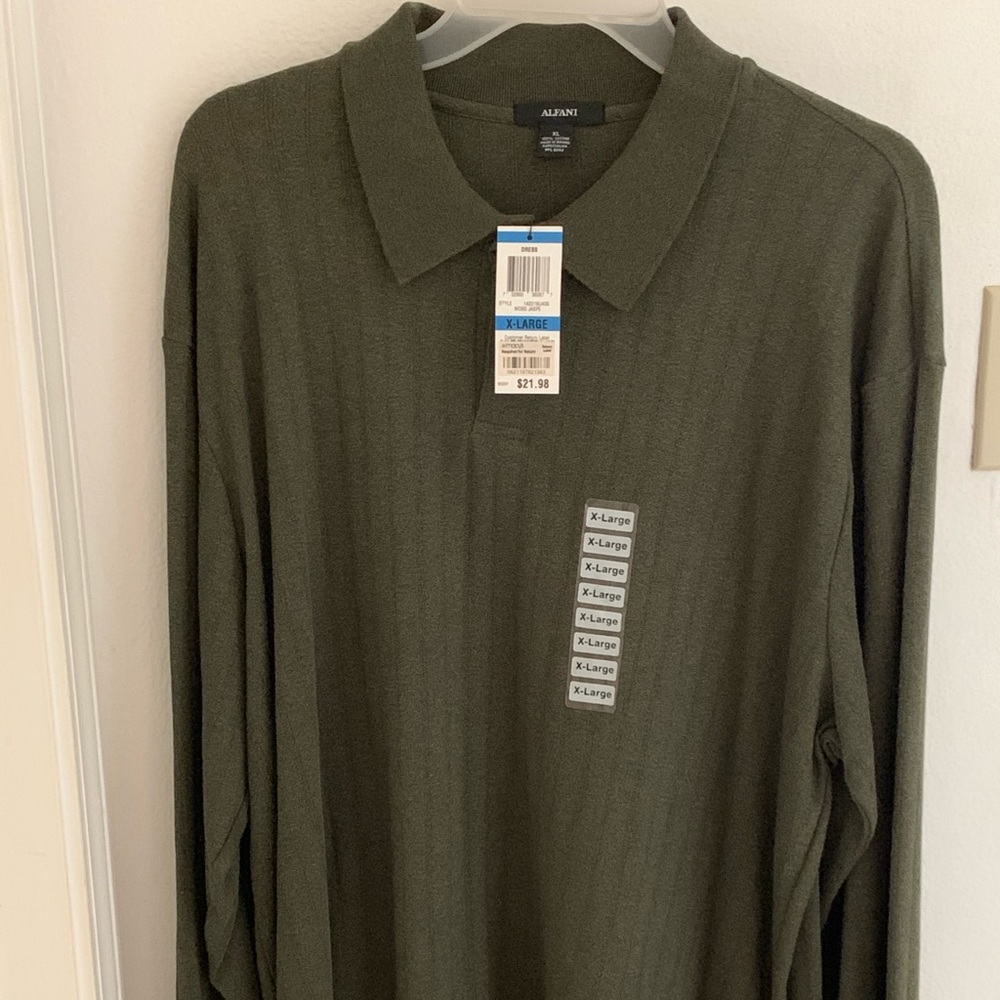 Men’s Alfani XL long sleeve shirt